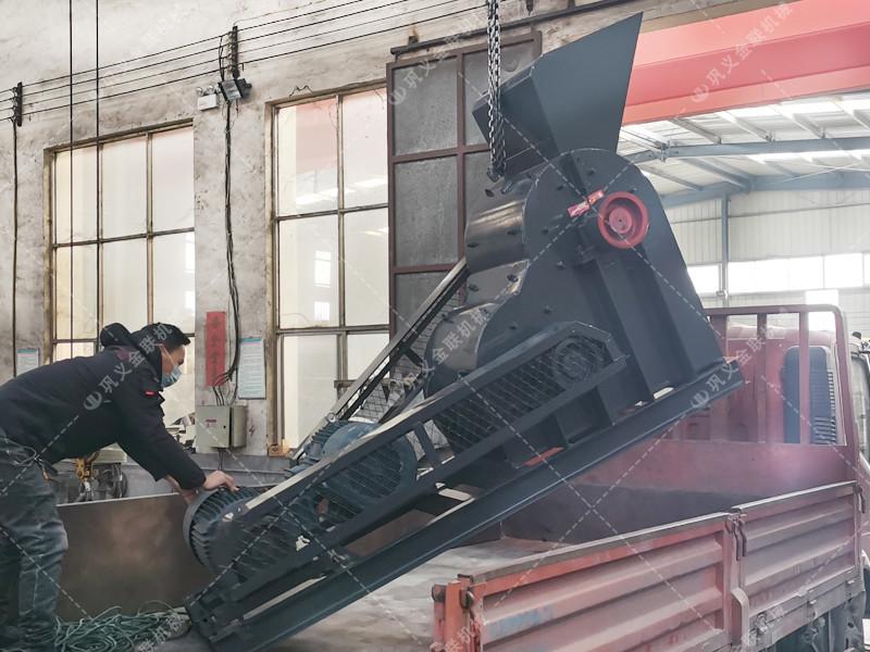 SCF600*600雙級(jí)粉碎機(jī)發(fā)貨圖片_發(fā)往山東_破碎電石渣